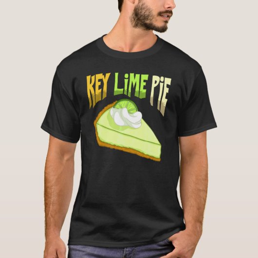 Key Lime Pie Recipe West Florida T-shirt (Voorkant)
