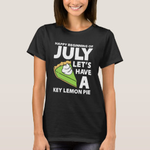 Key Lime Pie Voor Key Lime Pie Bakker Lime Pie Rec T-shirt