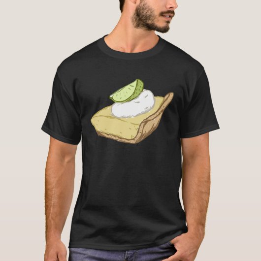 Key Lime Pie West Florida Bakery Recipe T-shirt (Voorkant)