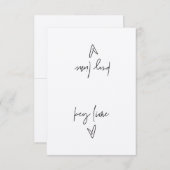 Key Limoen Food Label Tent Kaart (Voorkant / Achterkant)