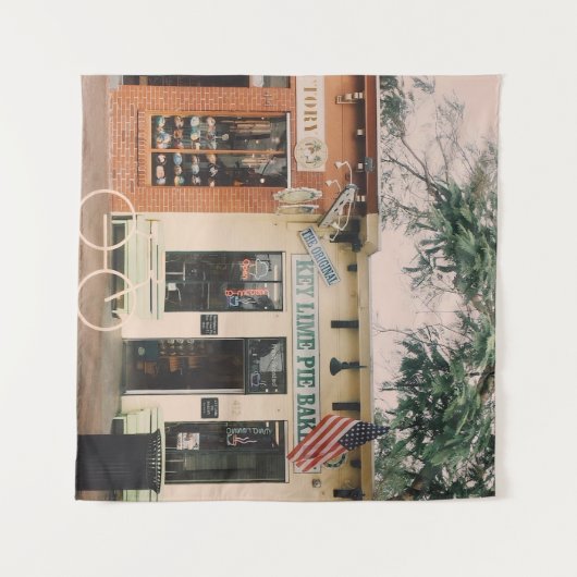 Key Limoen Pie Bakkerij - Key West - Florida Wandkleed (Voorkant (horizontaal))