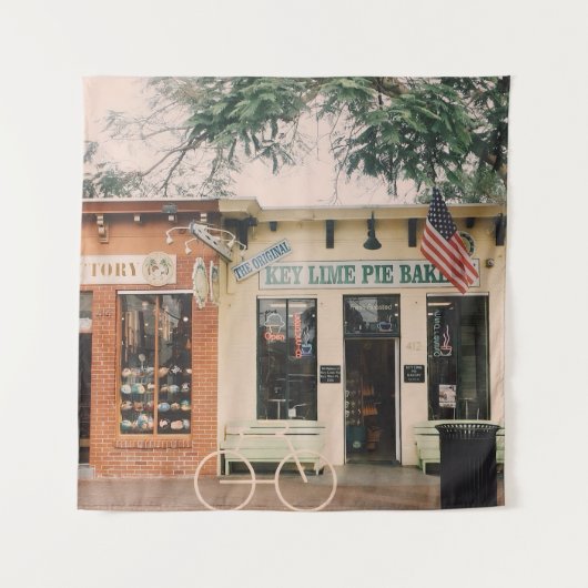 Key Limoen Pie Bakkerij - Key West - Florida Wandkleed (Voorkant)