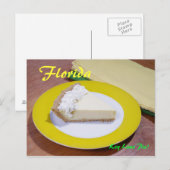 Key Limoen Pie Briefkaart (Voorkant / Achterkant)