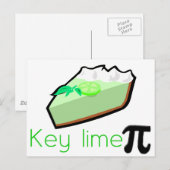 Key Limoen Pie Briefkaart (Voorkant / Achterkant)