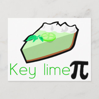 Key Limoen Pie Briefkaart