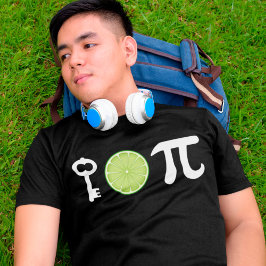 Key Limoen Pie Funny Wiskunde Geeks Jokes T-shirt