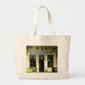 Key Limoen Pie Grote Tote Bag (Voorkant)