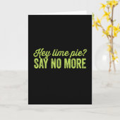 Key Limoen Pie Kaart (Gele Bloem)