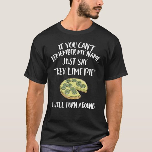 Key Limoen Pie Kleding Geweldige Pies Design T-shirt (Voorkant)