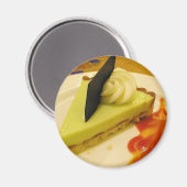 Key Limoen Pies Dessert Voedsel Magneet (Voorkant / Achterkant)