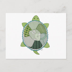Key Limoen Turtle Briefkaart