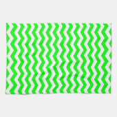 Key Limoen Wave Chevron Theedoek (Horizontaal)