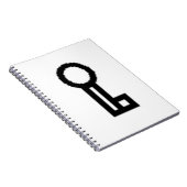 Key Logo-laptop Notitieboek (Rechterzijde)