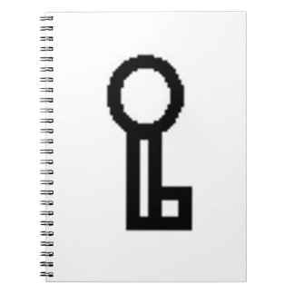 Key Logo-laptop Notitieboek