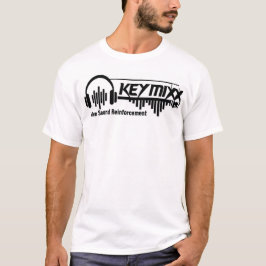 KEY MIXX OFFICIAL Basic Donkere T-Shirt