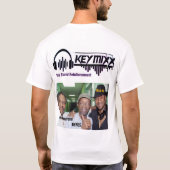 KEY MIXX OFFICIËLE Basis Donker T-shirt (Achterkant)