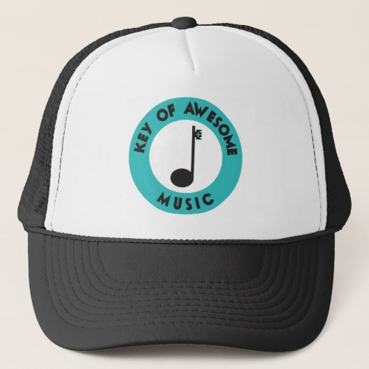 Key of Awesome muziek truckerhoed Trucker Pet (Voorkant)