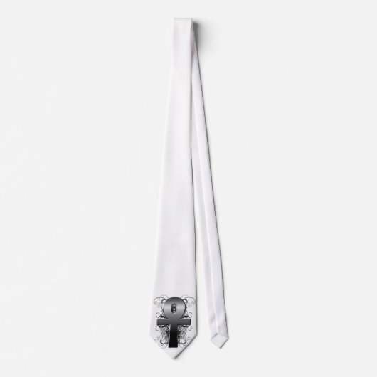 "Key of Life (Ankh)" in de Stropdas van Chrome (Voorkant)