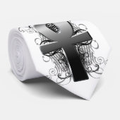 "Key of Life (Ankh)" in de Stropdas van Chrome (Opgerold)
