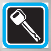 Key-pictogram-Poster Poster (Voorkant)