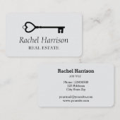 Key Real Estate Interior Designer Beoordeling Visitekaartje (Voorkant / Achterkant)