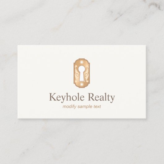 Key Real Estate Visitekaartje (Voorkant)