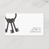 Key Realtor-Visitekaartje Visitekaartje (Achterkant)