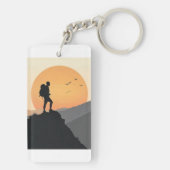 Key ring "Explore Without Limits" Sleutelhanger (achterkant)