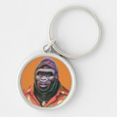 "Key Ring Vain Gorilla-ontwerp" Sleutelhanger (Voorkant)