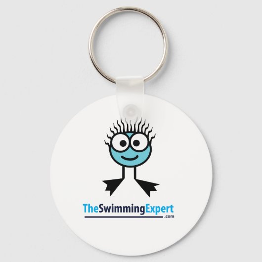 Key Ring van het Swim-teken van het zwemmenExpert Sleutelhanger (Voorkant)