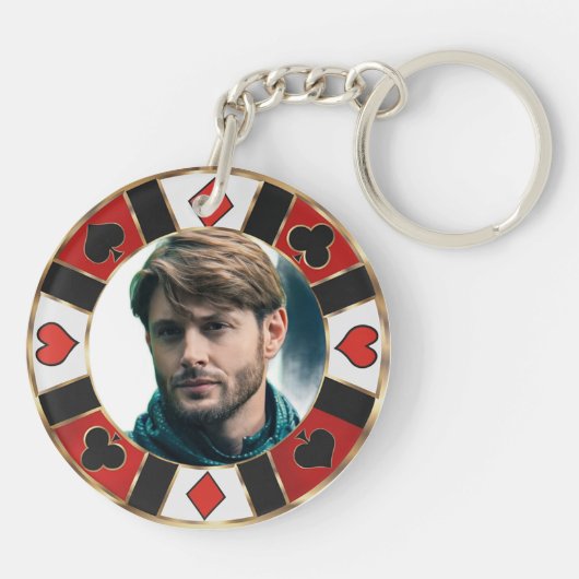 Key Rings Jensen Ackles Sleutelhanger (Achterkant)