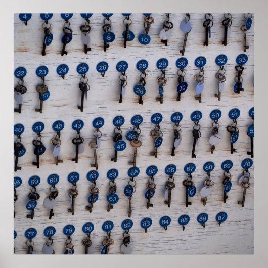 key sequence poster (Voorkant)