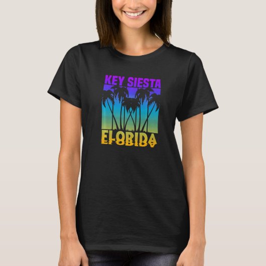 Key Siesta Florida  1 T-shirt (Voorkant)