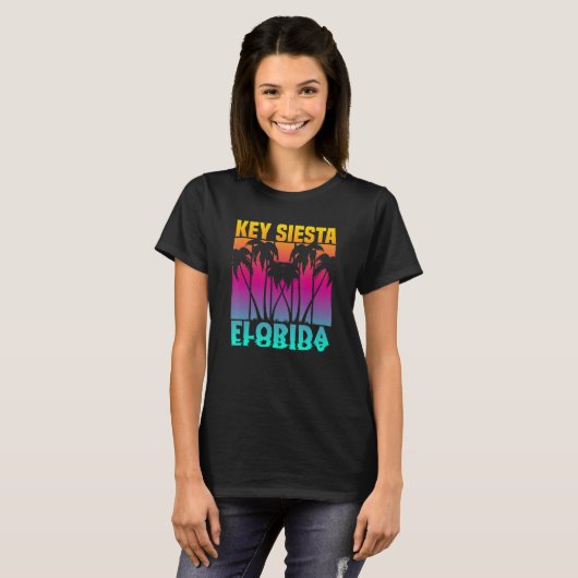 Key Siesta Florida 2 T-shirt (Voorkant volledig)