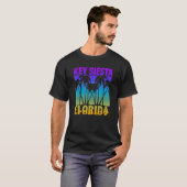 Key Siesta Florida T-shirt (Voorkant volledig)