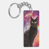 Key Space Cat Ring Sleutelhanger (Voorkant Links)