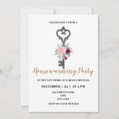 Key Thleing Housewarming Party Kaart (Voorkant)