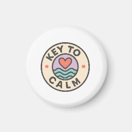 Key to Calm | School Support Thank You Gift Magneet