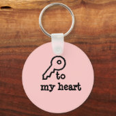 "key to my hart" sleutelhanger (Voorkant)