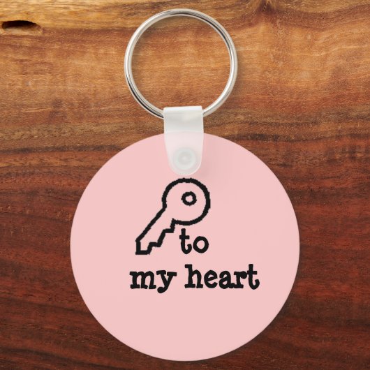"key to my hart" sleutelhanger (Voorkant)