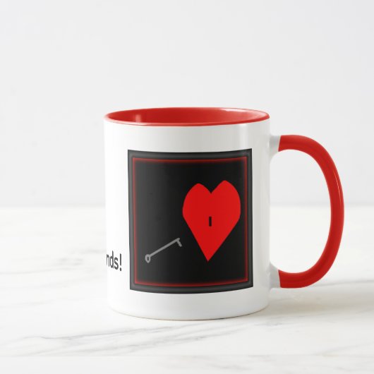 Key to My Heart Mug Mok (Rechts)