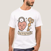 Key to My Heart T-shirt (Voorkant)