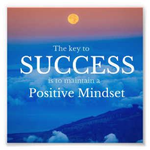 Key to Success Inspirerend 6"x6"-fotopapier Foto Afdruk