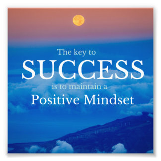 Key to Success Inspirerend 6"x6"-fotopapier Foto Afdruk