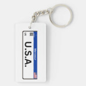 Key USA Mercosr Sleutelhanger (achterkant)