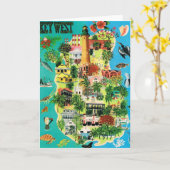 Key West All-times Kaart (Gele Bloem)