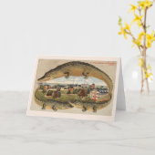 Key West Alligator Card Kaart (Gele Bloem)