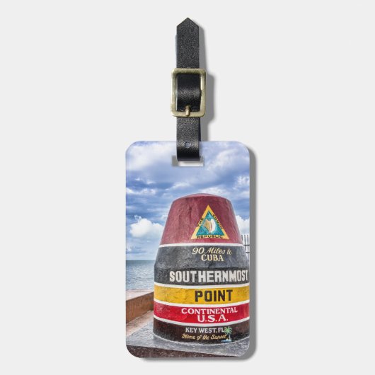 Key West Bagagelabel (Voorkant verticaal)