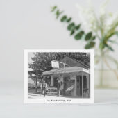 Key West Bait Shop, jaren '30 Briefkaart (Staand voorkant)