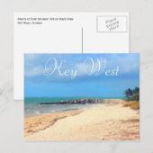Key West Beach Briefkaart (Voorkant / Achterkant)
